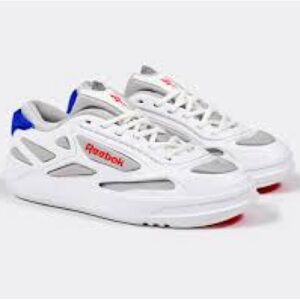 Reebok NGG LTD Club C FWD White and Gray Classic Sneakers